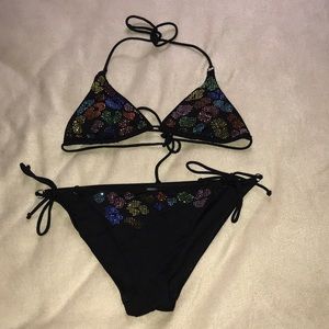 Black & Rainbow VS Bikini